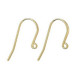 Stainless steel Earwire 13x28mm - Gold